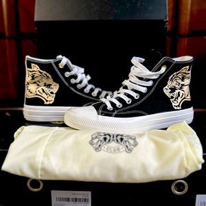 Darc Sport high top W1-DIOS black/tan men size 10 women size 12